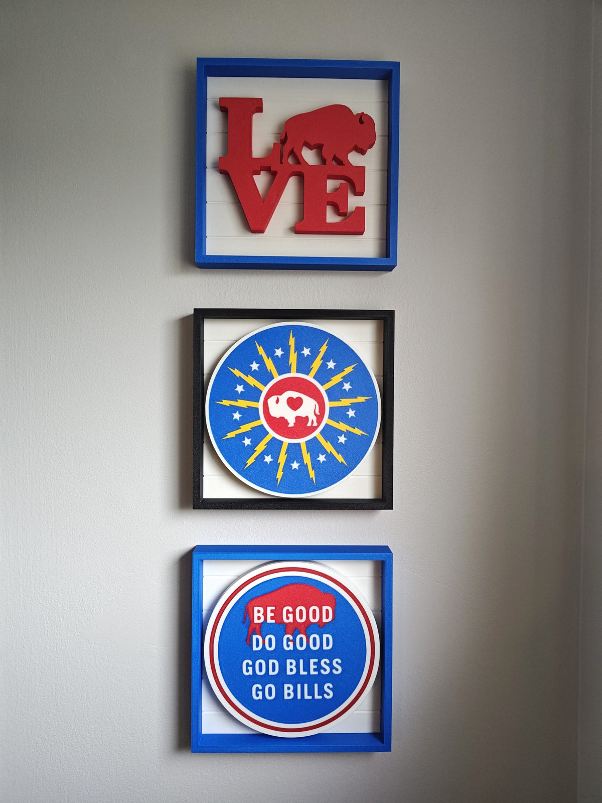 Buffalo Love Lightning Shadow Box