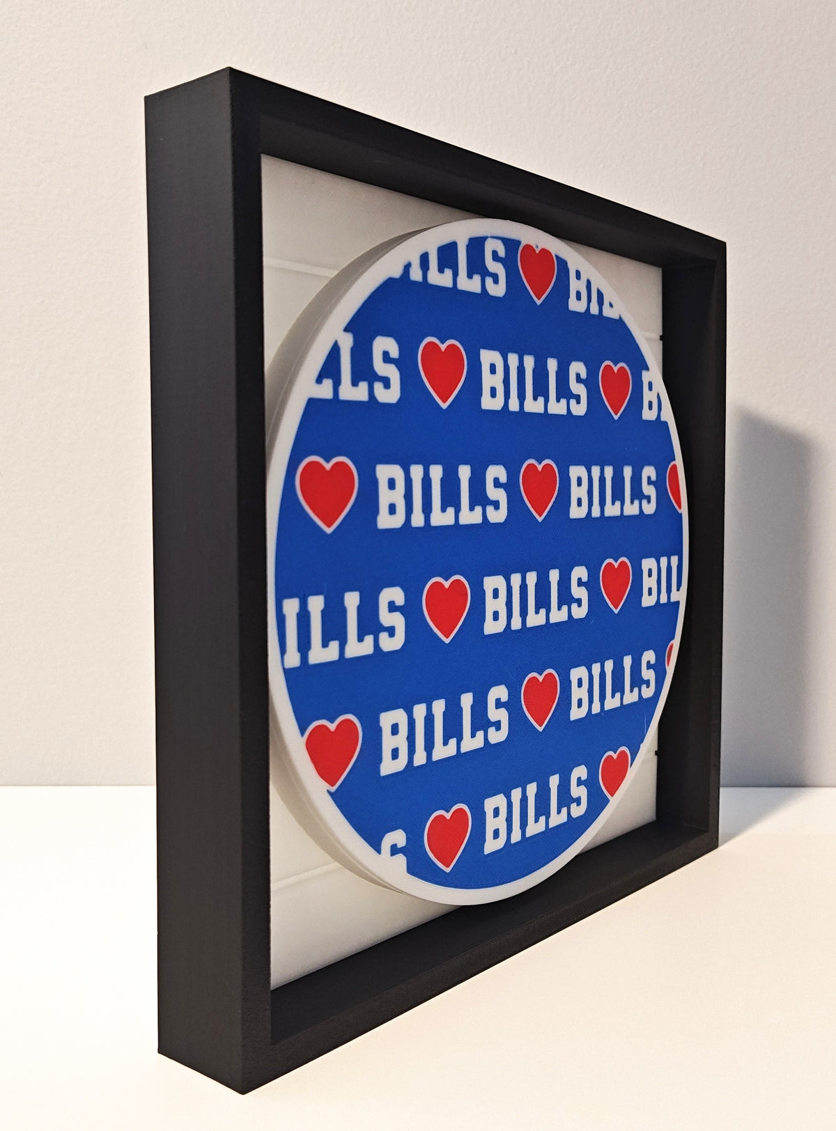 Buffalo Bills Love Shadow Box