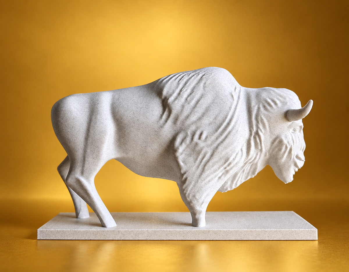 Buffalo Statue