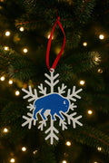Buffalo Snowflake Ornament